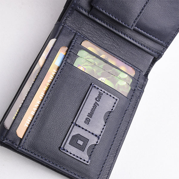 THE MANUAL CO. Geldbörse, blau-orange