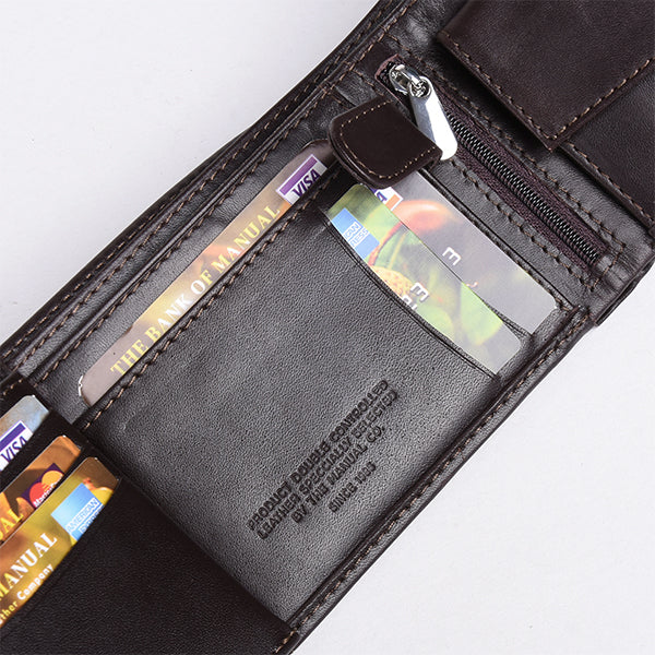 THE MANUAL CO. Geldbörse, dunkelbraun