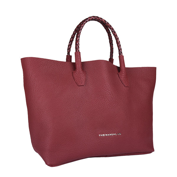 THE MANUAL CO. Handtasche, bordeaux