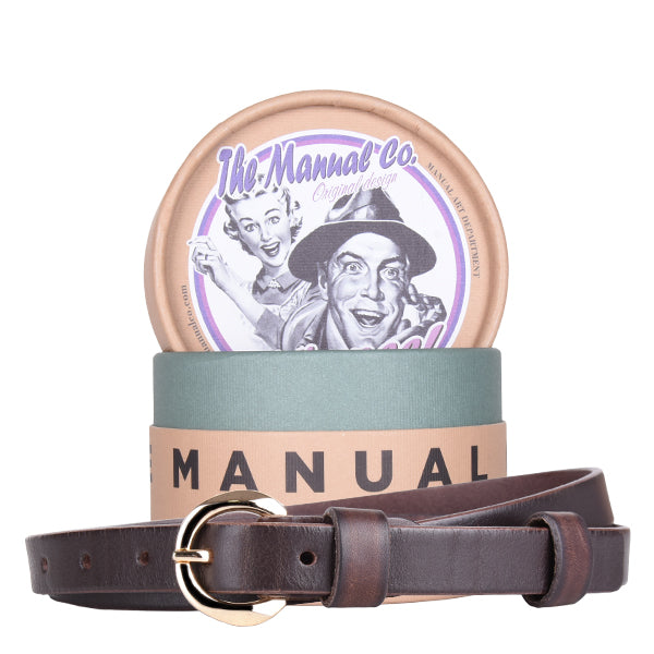 THE MANUAL CO. Gürtel Damen, 20 braun M