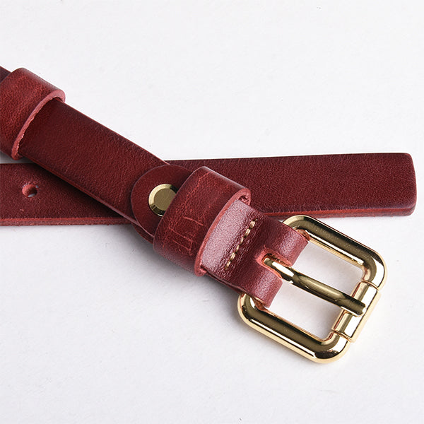 THE MANUAL CO. Gürtel Damen, 20 bordeaux XL