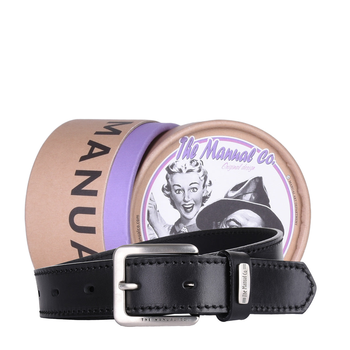 THE MANUAL CO. Gürtel, 39 schwarz