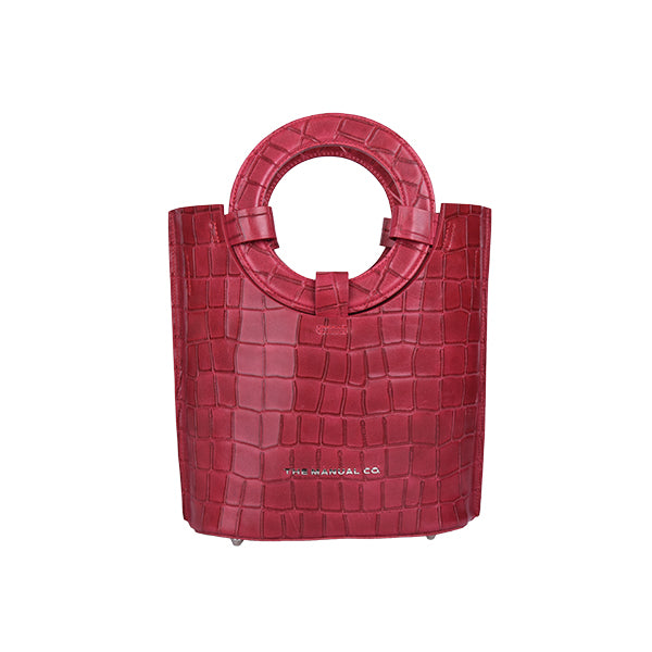 THE MANUAL CO. Handtasche, dunkelpink