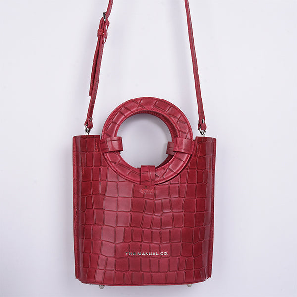 THE MANUAL CO. Handtasche, dunkelpink