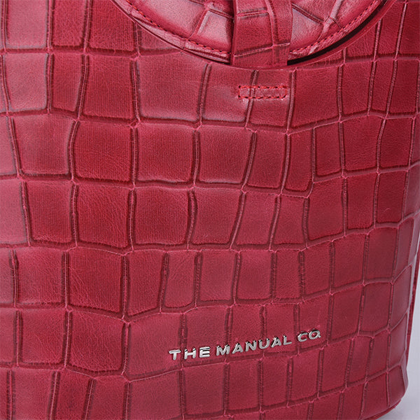 THE MANUAL CO. Handtasche, dunkelpink