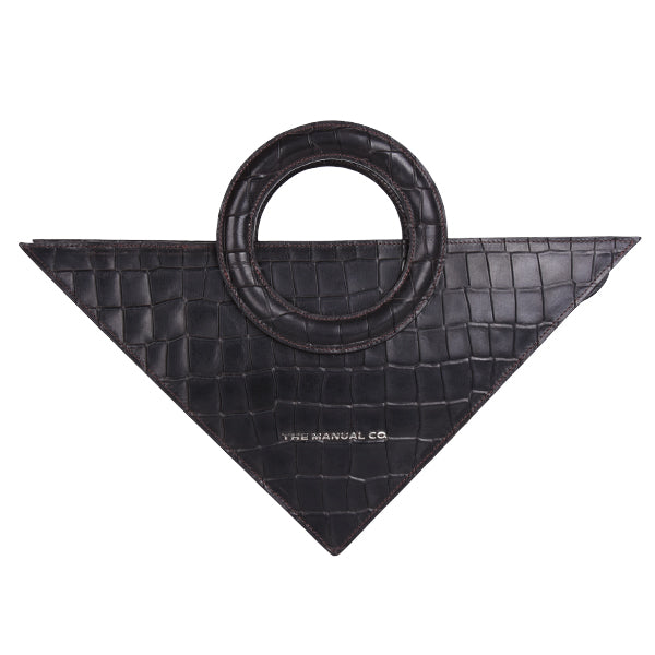 THE MANUAL CO. Handtasche, dunkelbraun