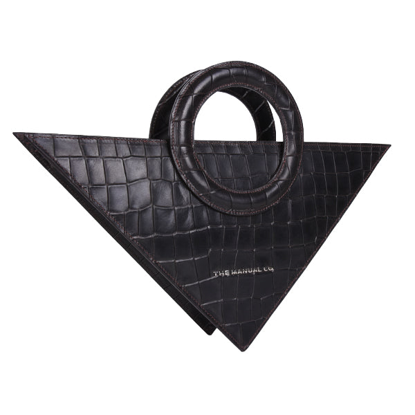 THE MANUAL CO. Handtasche, dunkelbraun