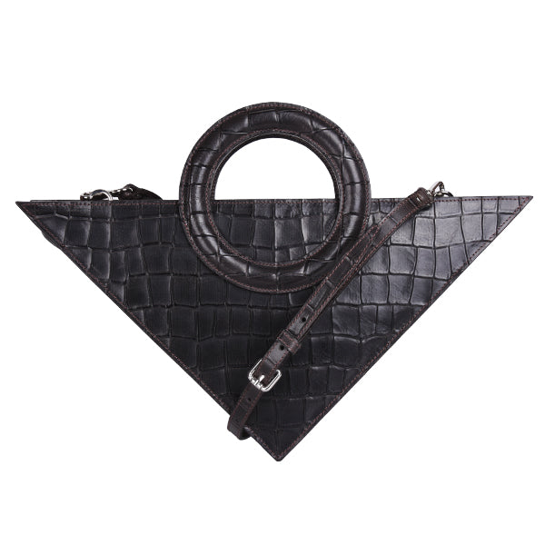 THE MANUAL CO. Handtasche, dunkelbraun