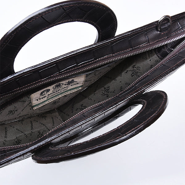 THE MANUAL CO. Handtasche, dunkelbraun