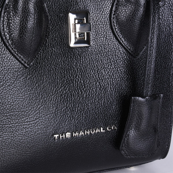 THE MANUAL CO. Handtasche, schwarz