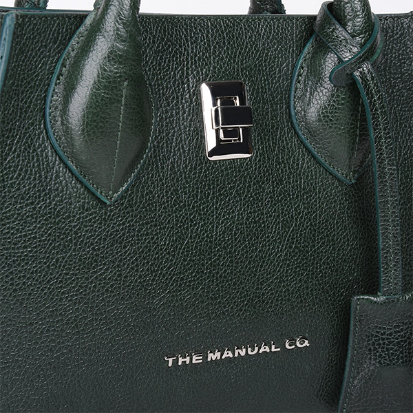 THE MANUAL CO. Handtasche, dunkelgrün