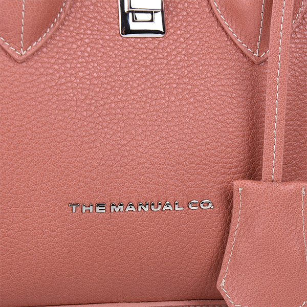 THE MANUAL CO. Handtasche, altrosa