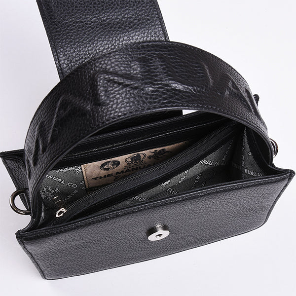 THE MANUAL CO. Handtasche, schwarz