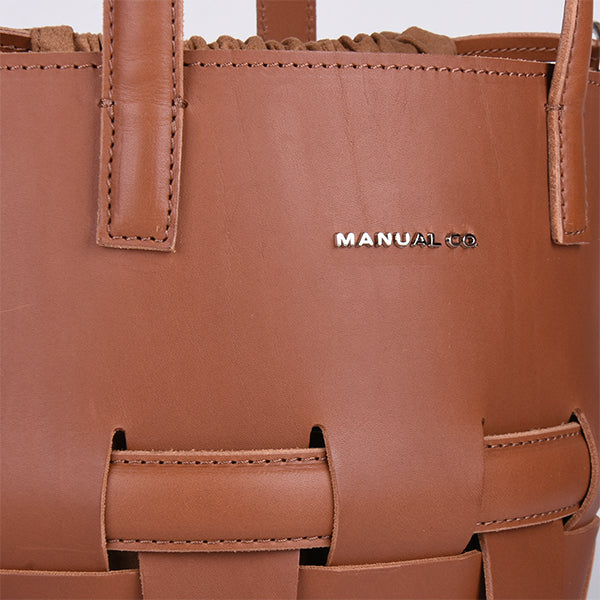 THE MANUAL CO. Handtasche, cognac