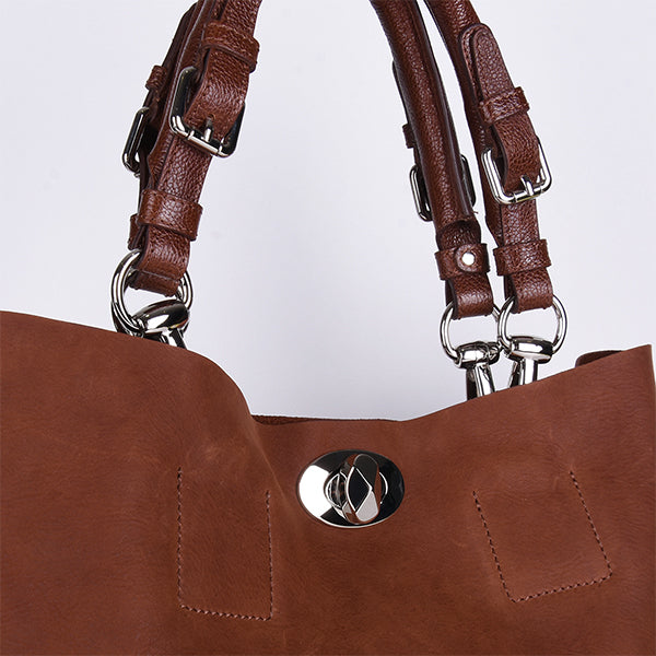 THE MANUAL CO. Handtasche, cognac