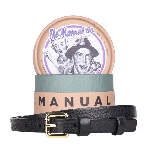 THE MANUAL CO. Gürtel Damen, 20 schwarz XL